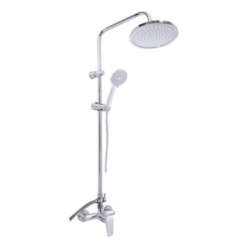RAV Slezák CO182.5/7 - Conjunto de duche com misturador COLORADO cromado brilhante