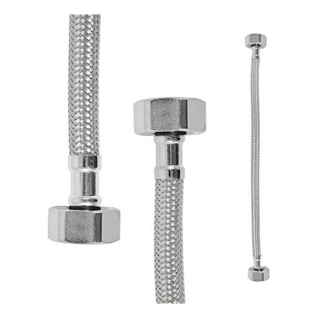 RAV Slezák IF0155.0 - Mangueira de ligação flexível FLEXI 10 cm, cromado brilhante