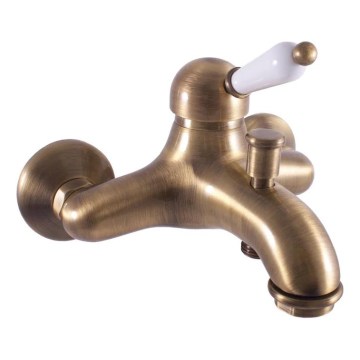 RAV Slezák L554.5SM - Misturador para banheira LABE RETRO 13,7 cm latão envelhecido