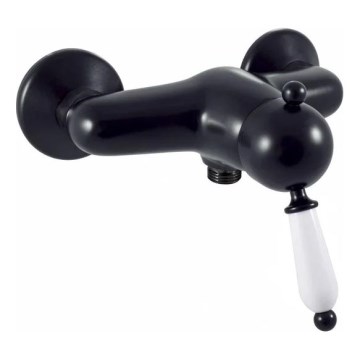 RAV Slezák L581.5CMAT - Misturador de duche LABE RETRO 12,3 cm preto mate