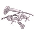 RAV Slezák MK154.5/1 - Conjunto para banheira com misturador MORAVA, cromado brilhante