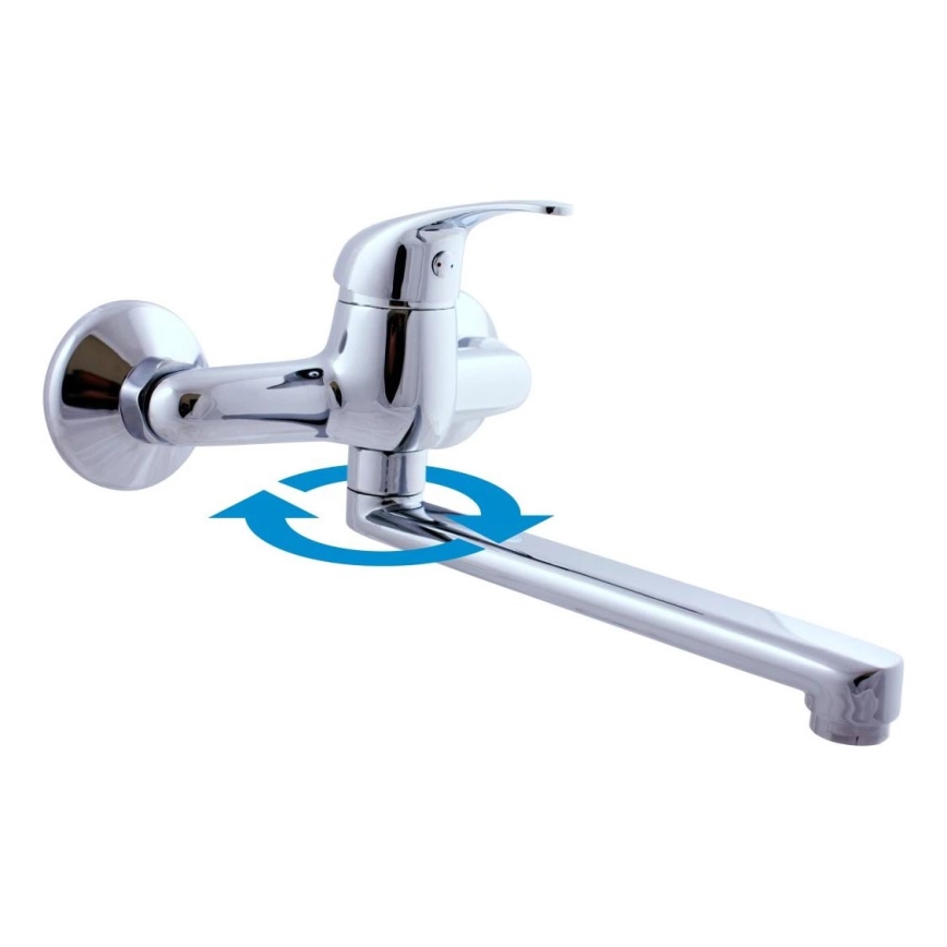 RAV Slezák SA001.5/23 - Torneira para cozinha/lavatório SAZAVA cromo brilhante