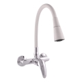 RAV Slezák SA002.5/13S - Torneira de cozinha SAZAVA 32,3 cm cinzenta/cromada brilhante