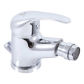 RAV Slezák SA045.0 - Misturador para bidé + válvula de escoamento SAZAVA 11,5 cm, cromo brilhante