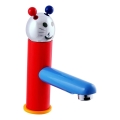 RAV Slezák SE326.0 - Torneira para lavatório JUNIOR 18,2 cm vermelha/azul
