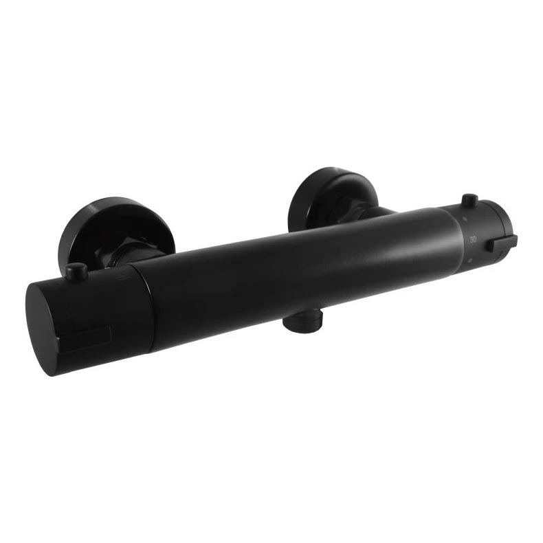 RAV Slezák TRM80.5CMAT - Misturador de duche termostático TERMO preto fosco