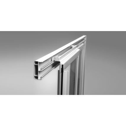 Ravak 00V701R211 - Portas de duche de três folhas SUPERNOVA 90x198 cm brancas