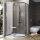 Ravak 37677U00Z1 - Cabine de duche quadrante de três painéis PIVOT 90x90 cm satinado