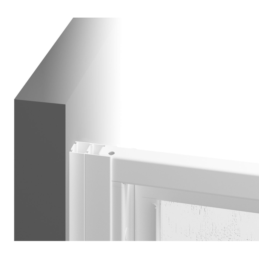 Ravak 940701R211 - Parede fixa de duche SUPERNOVA 90x198 cm branca