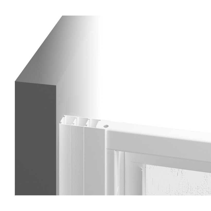 Ravak 940701R211 - Parede fixa de duche SUPERNOVA 90x198 cm branca