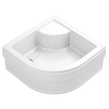 Ravak A217001020 - Base de duche quadrante SABINA 90x90 cm branca