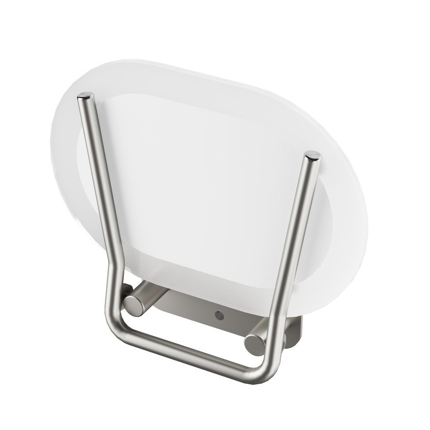 Ravak B8F0000029 - Assento dobrável para duche OVO em aço inoxidável