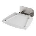 Ravak B8F0000051 - Assento de duche rebatível OVO em aço inoxidável