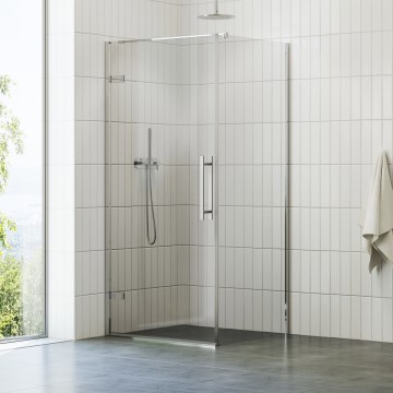 Ravak - Cabine de duche COOL 100x100 cm, cromado brilhante