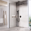 Ravak GW9WA030SZ1 - Cabine de duche WALK-IN 100x200 cm preta