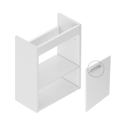Ravak X000000538 - Móvel de lavatório CHROME 40x50 cm branco