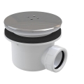 Ravak X01314 - Sifão para base de duche Ø 11,6 cm, cromado brilhante