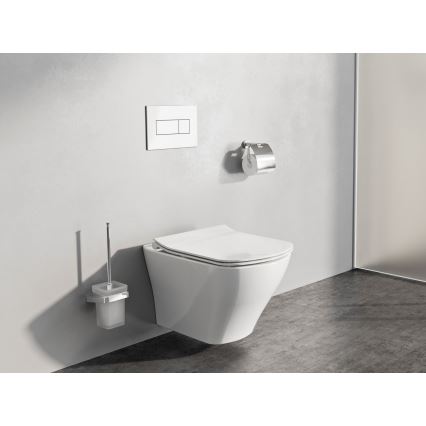 Ravak X01457 - Botão de descarga UNI 24,7x16,5 cm branco