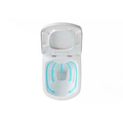 Ravak X01672 - Tampa de sanita SoftClose CLASSIC branca