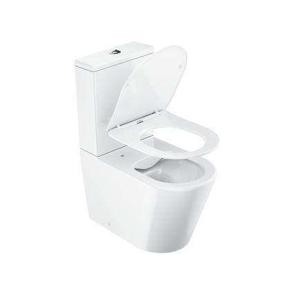 Ravak X01872 - Conjunto WC sem aro com assento SoftClose ELEGANT cerâmica/branco