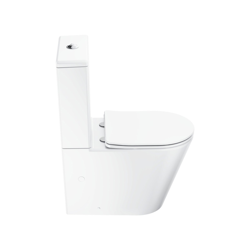 Ravak X01872 - Conjunto WC sem aro com assento SoftClose ELEGANT cerâmica/branco