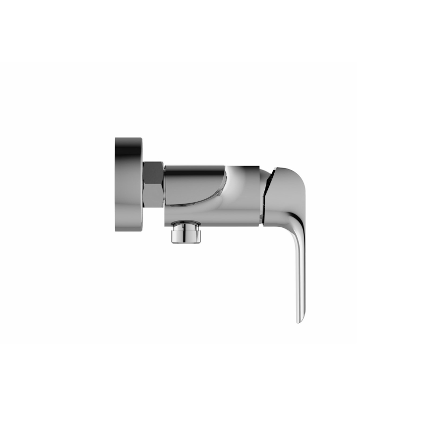 Ravak X070121 - Misturador para duche FLAT, cromado brilhante