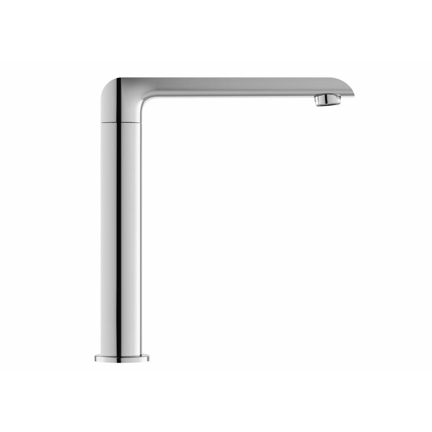 Ravak X070125 - Misturadora FLAT para lavatório e pia 26,2 cm cromo brilhante