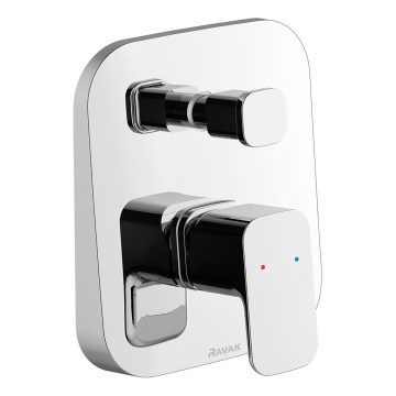 Ravak X070134 - Misturador de duche para instalação embutida FREE, cromado brilhante
