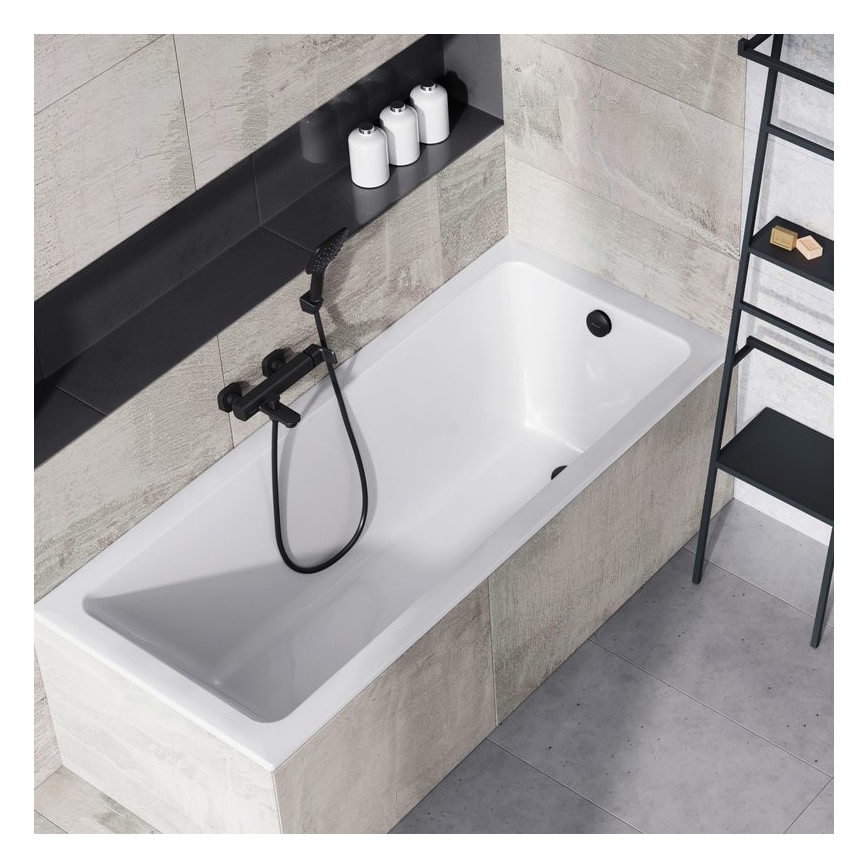 Ravak X070152 - Torneira de banheira FREE preta