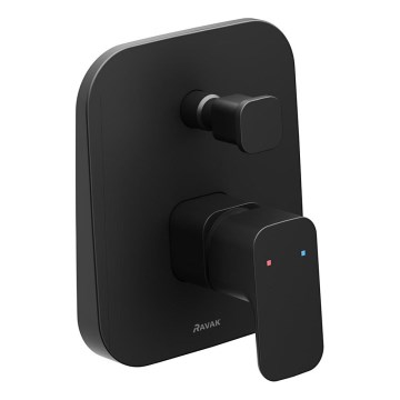 Ravak X070156 - Misturadora de duche para instalação encastrada FREE preta