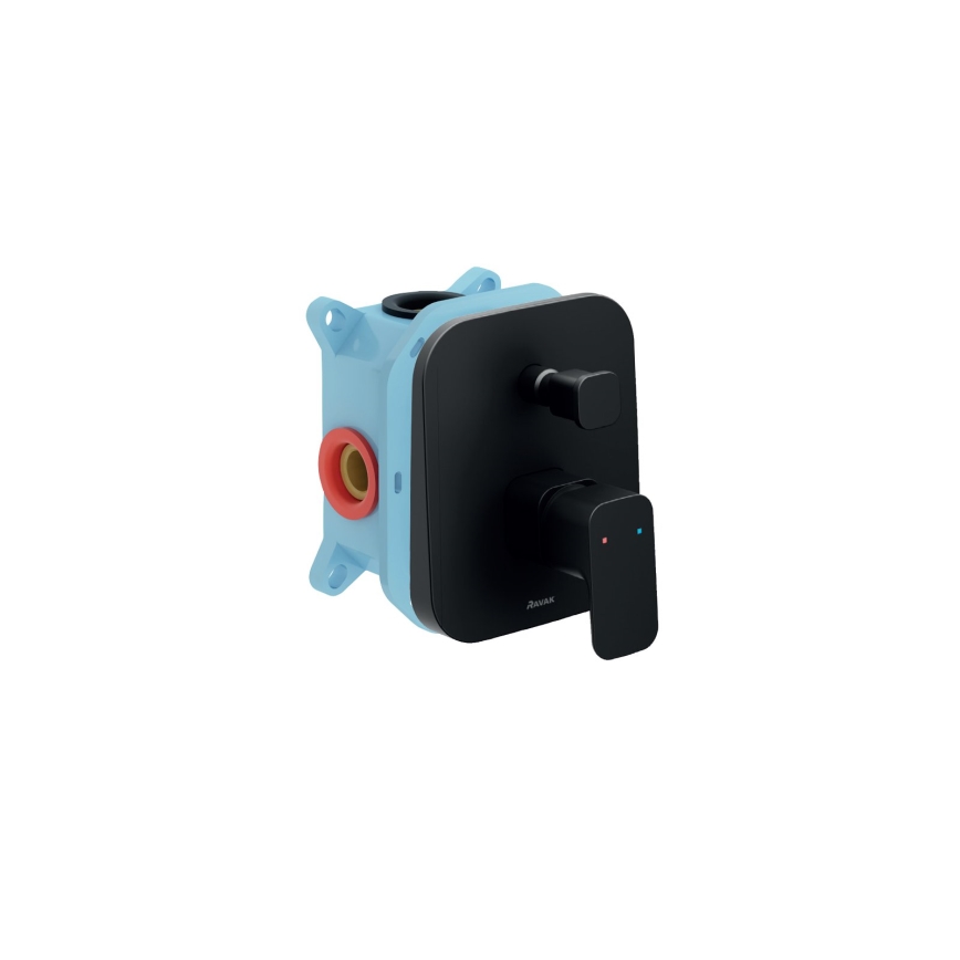 Ravak X070158 - Misturador de duche encastrado FREE, preto