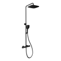Ravak X070160 - Conjunto de duche com bateria termostática FREE preto