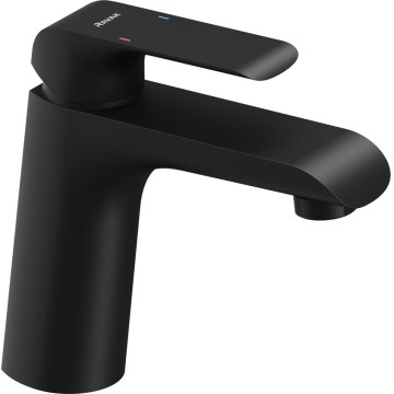 Ravak X070173 - Torneira de lavatório FLAT 15,1 cm preta mate