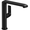 Ravak X070174 - Misturadora FLAT para lavatório/cozinha 26,2 cm preta mate