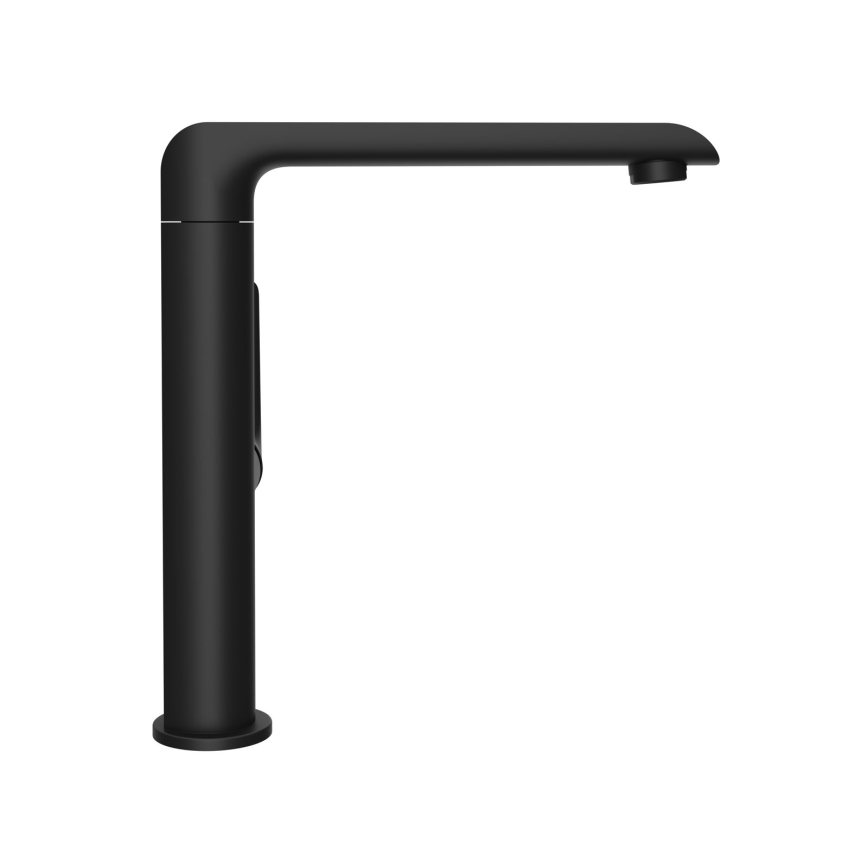 Ravak X070174 - Misturadora FLAT para lavatório/cozinha 26,2 cm preta mate