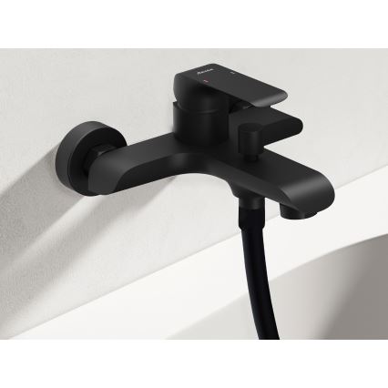 Ravak X070175 - Misturadora de banheira FLAT preto mate