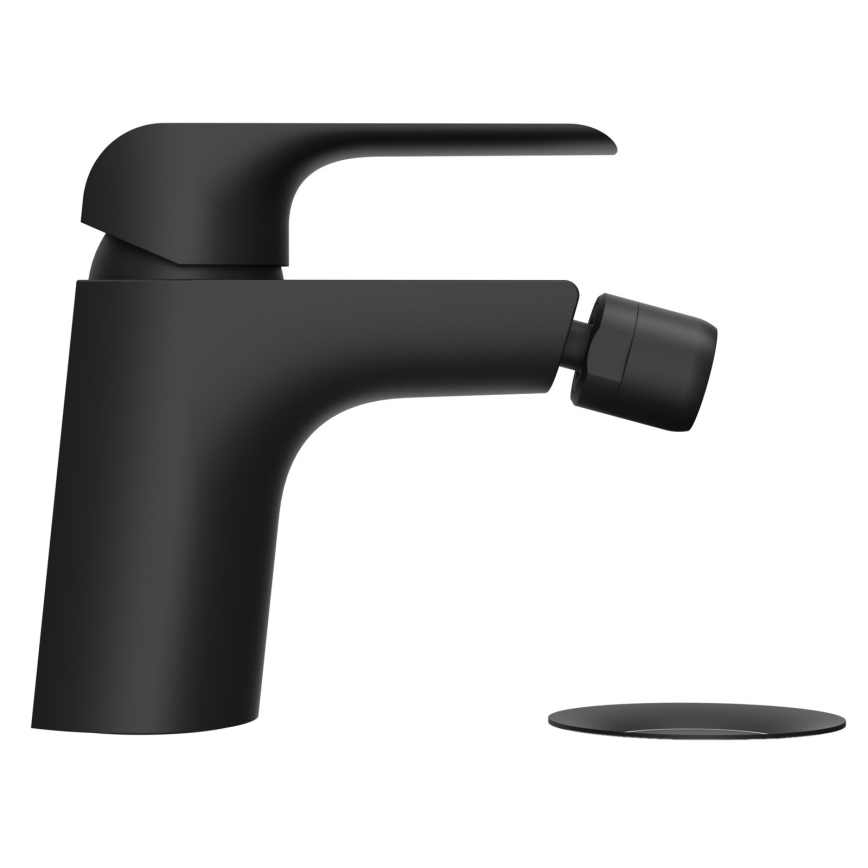 Ravak X070178 - Misturador para bidé FLAT preto mate