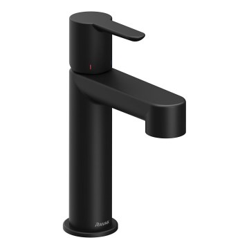 Ravak X070181 - Misturador para lavatório PURI 19,1 cm preto
