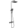 Ravak X070443 - Conjunto de duche FLAT com misturador termostático, preto mate