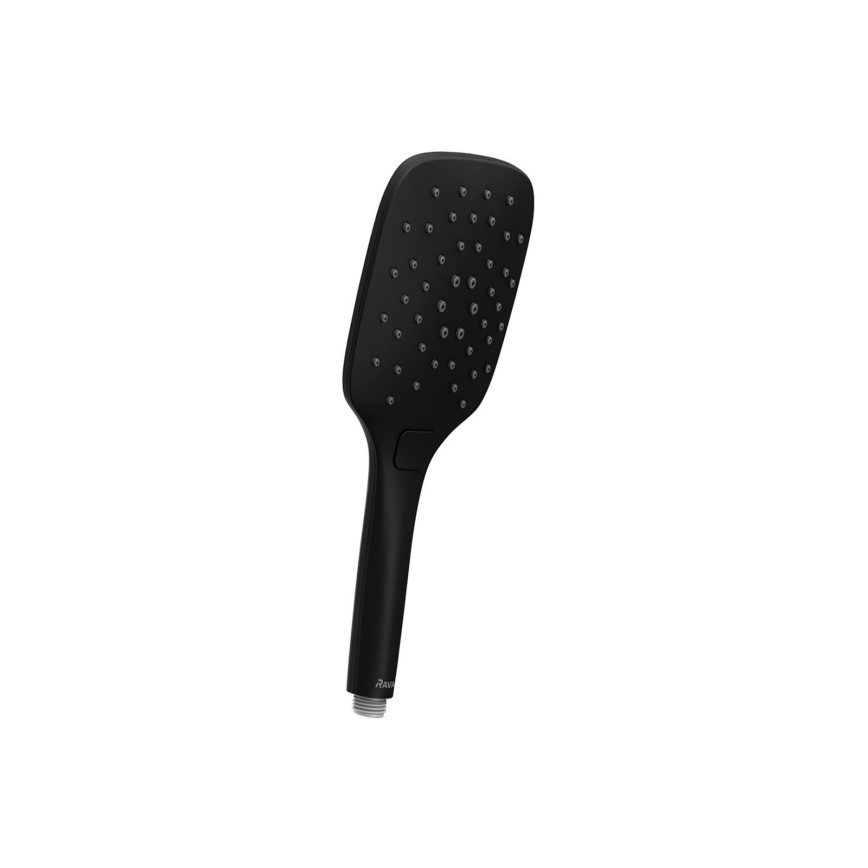 Ravak X070443 - Conjunto de duche FLAT com misturador termostático, preto mate