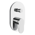 Ravak X070454 - Bateria de duche para instalação encastrada CHROME cromo brilhante