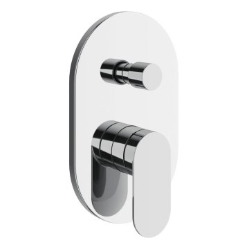 Ravak X070454 - Bateria de duche para instalação encastrada CHROME cromo brilhante