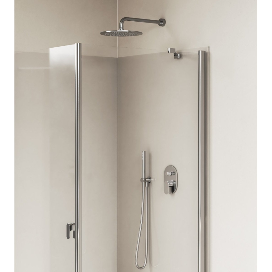 Ravak X070454 - Bateria de duche para instalação encastrada CHROME cromo brilhante