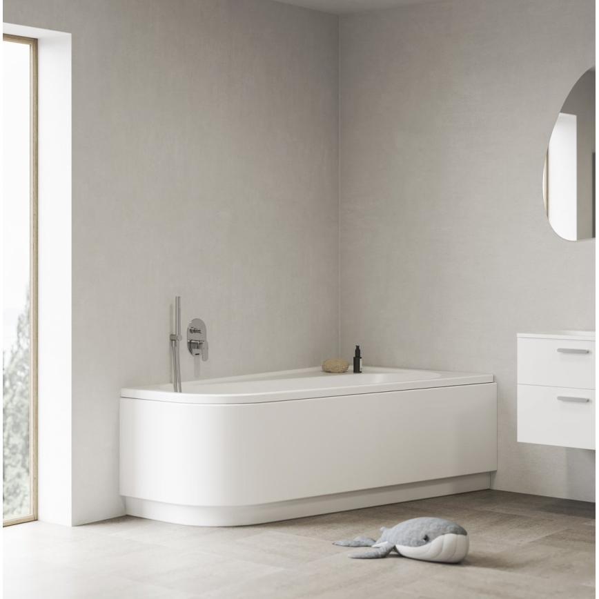 Ravak X070454 - Misturador de duche para instalação encastrada CHROME, cromo brilhante