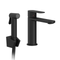 Ravak X070462 - Torneira de lavatório com ducha para bidé CHROME preta