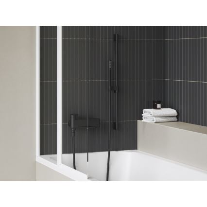 Ravak X070463 - Torneira de banheira CHROME preta