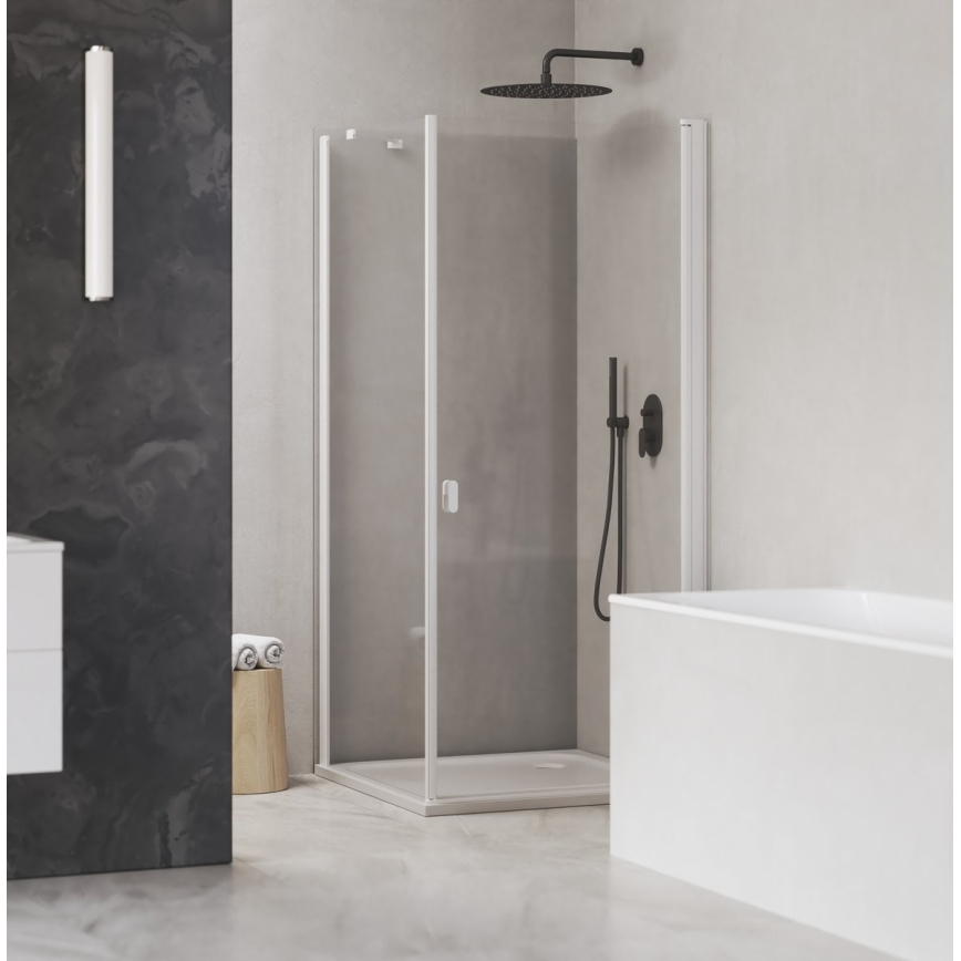 Ravak X070466 - Misturador de duche para instalação encastrada CHROME preto