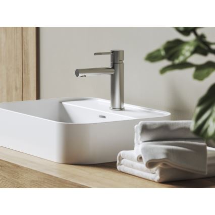 Ravak X070644 - Torneira para lavatório NOX 19 cm em aço inox escovado