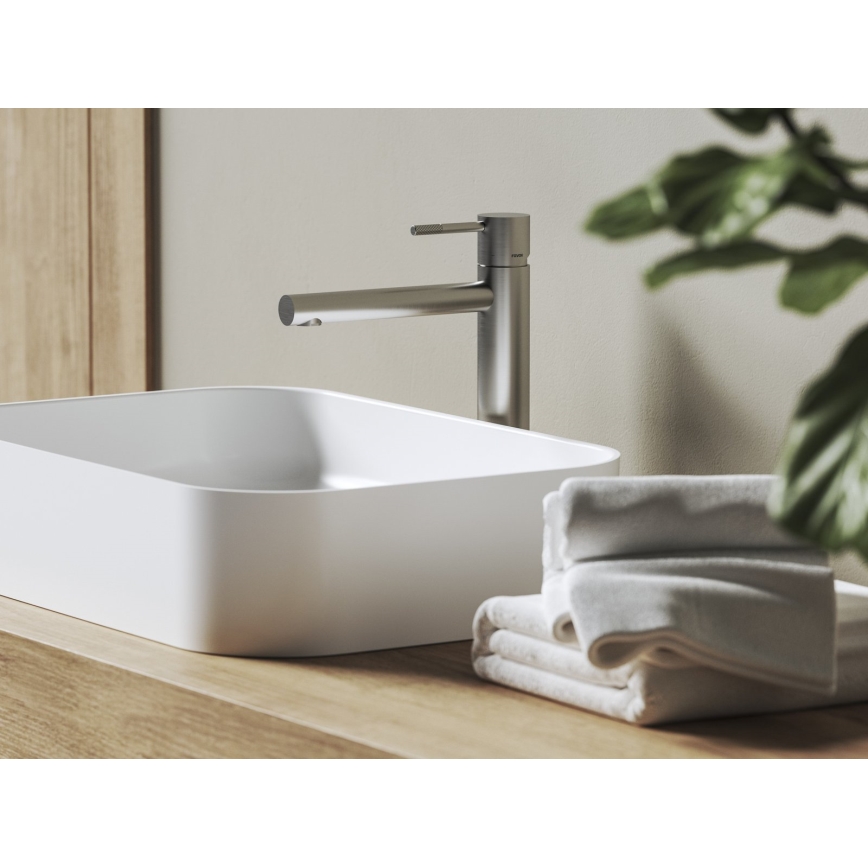 Ravak X070645 - Misturadora para lavatório NOX 28 cm, inox escovado