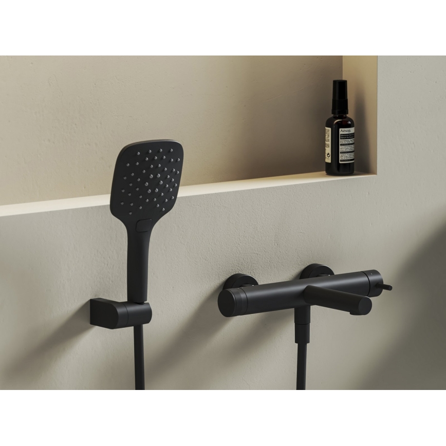 Ravak X070650 - Misturador de banheira NOX preto mate